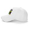 Summer Jamaican Flag Love Jamaica Baseball Cap  Outdoor Gym Stylish Print Sun Trucker Hat Unisex Adult SunProof Snapback Cap
