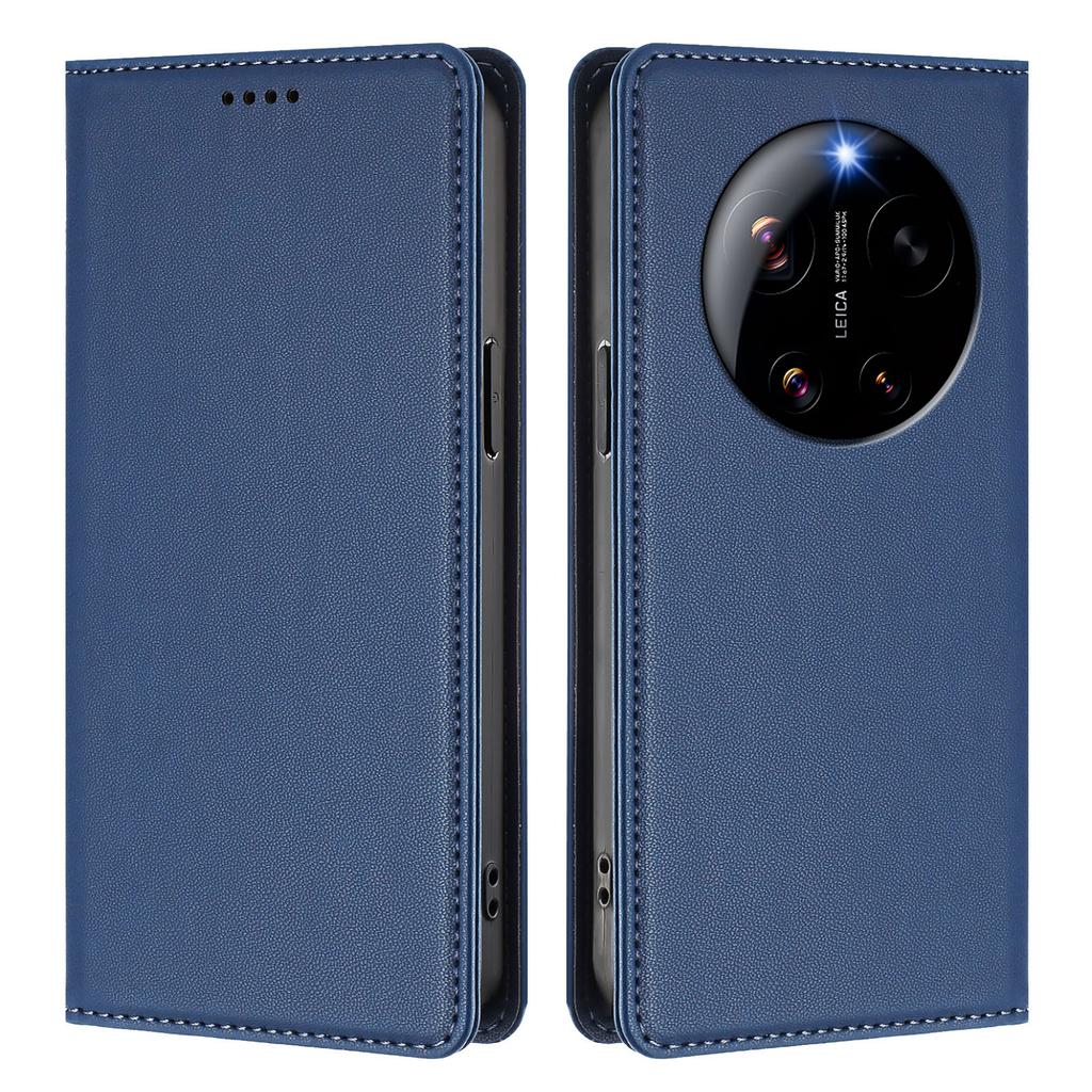 For Xiaomi 17 Ultra 5G Leather Wallet Case Magnetic Closure RFID Blocking Phone Cover