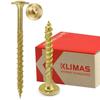 Klimas Vis À Bois De Charpente À Tête Plate À Empreinte TX Pour Constructions En Bois (50pièces 8x100mm TX40)