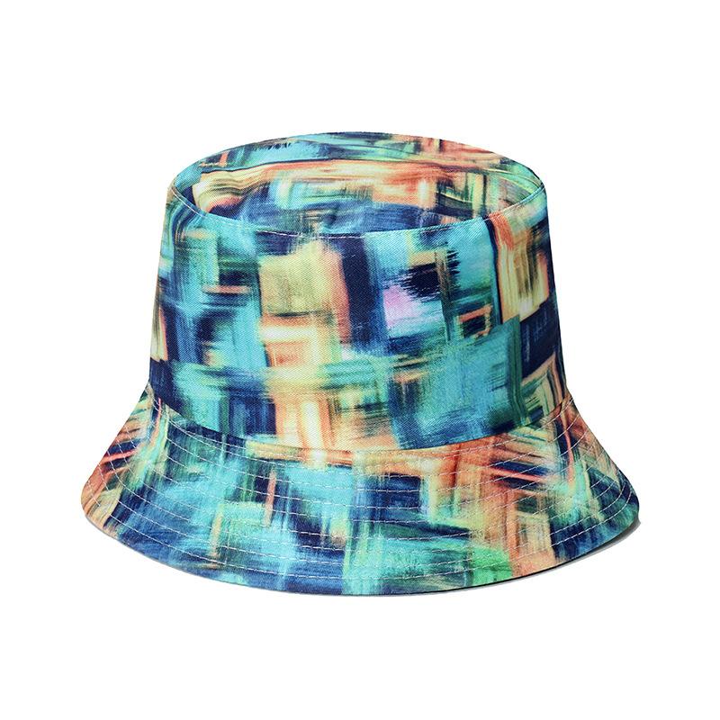 Sweet And Hat Cool Style Printing Womens Sunshade Fishermans Hatscaps