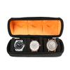 Multifunction 3 Slot Watch Storage Box Holder Case, Travel Organizers With Soft Lining for Wristwear Small Items Jewelry