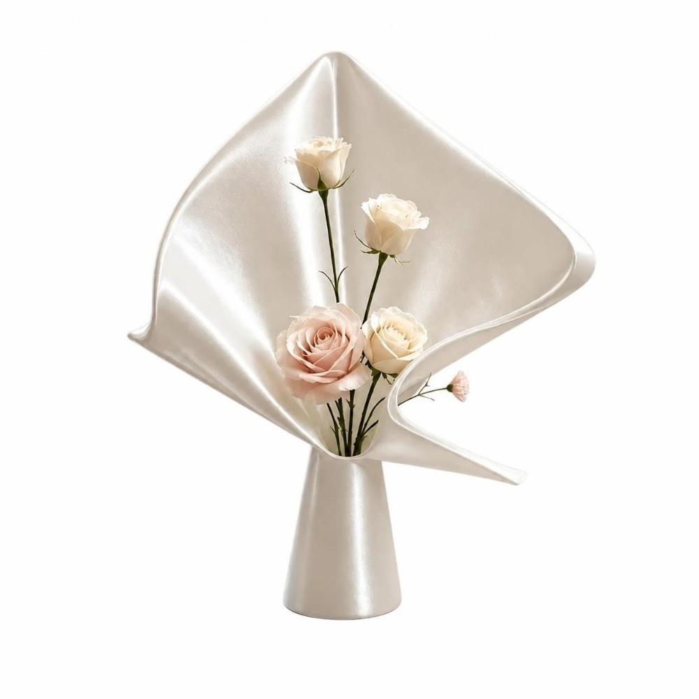 Nordic Style Flower Bouquet Vase Irregular Desktop Flower Vase Flower Display Container Gift