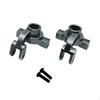 2 Pieces RC Steering Knuckles with Screws Easy To Install Part Anodized