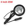 4/5/7/9 Inch Outdoor Searchlight Handheld Light 25W-55W Portable Spotlight Waterproof Flashlight Hunting Camping Light 12V 24V