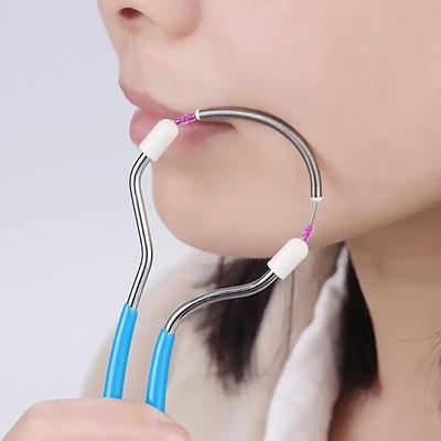 Safe Handheld Spring Roller Women Facial Hair Removal Epilator Beauty Epilator Roller Face Care Massager Makeup Tools