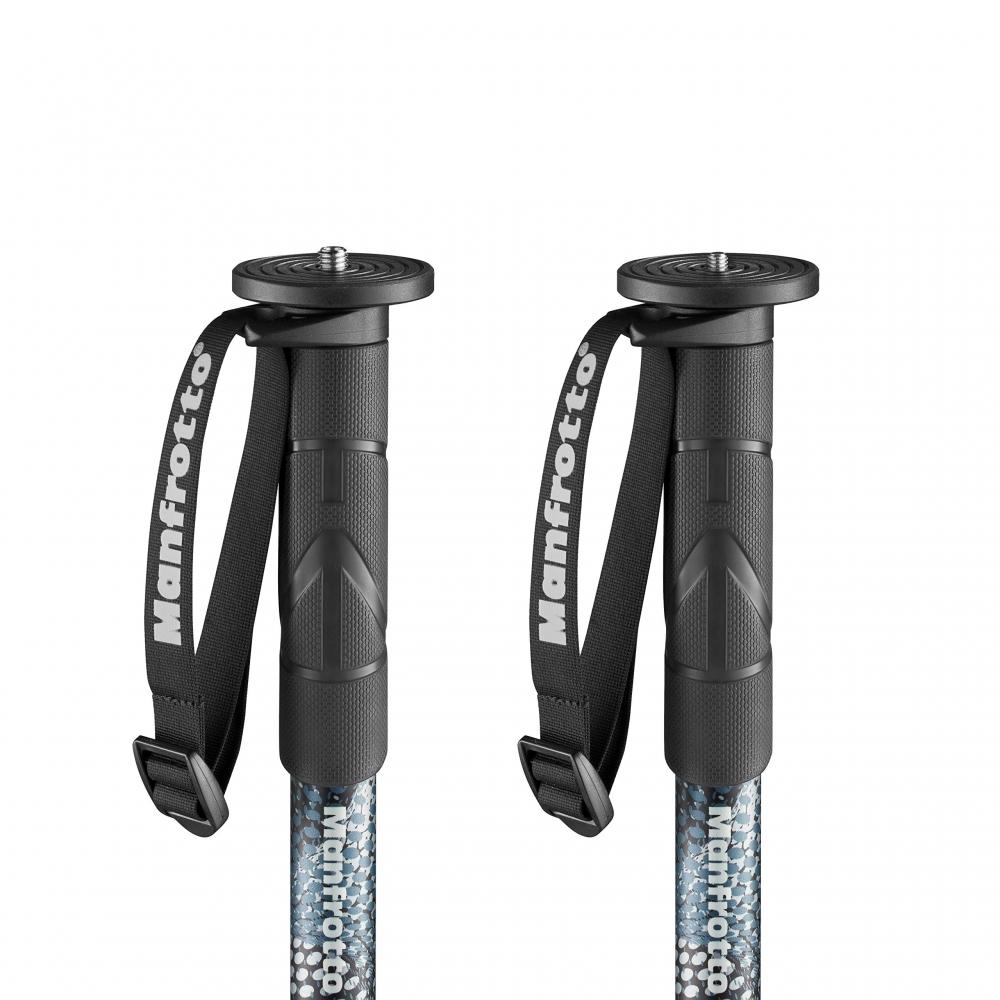 Manfrotto Element MII Black Aluminum Monopod 5 Tier Twist Lock Up To 15kg Professional Portable MMELMIIA5BK