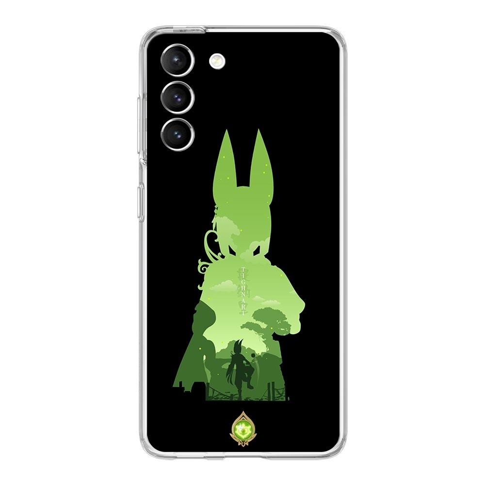 Game Genshin Impact Tighnari Clear Phone Case For Samsung Galaxy S23 S22 5G S20 Ultra S21 FE 5G S10E S9 S8 S10 Plus Soft Cover