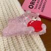 Piggy Cat Acetate Hair Clip Acetic Acid Puppy Grab Clip Sweet Dinosaur Hair Claw  Hair Accessories