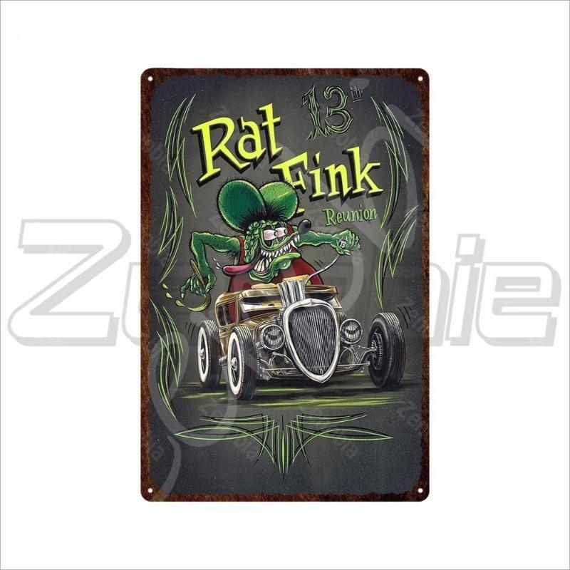 Retro Movie Poster Metal Sign, Vintage Cinema Wall Decor 20x30cm