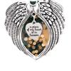 Beautiful Angel Wing Pendant Heartfelt Christmas Decoration For Loved Ones