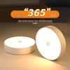 Wireless Smart LED Night Light Sensor for Bedroom, Hallway, or Cabinet - Rechargeable and Motion-Activated