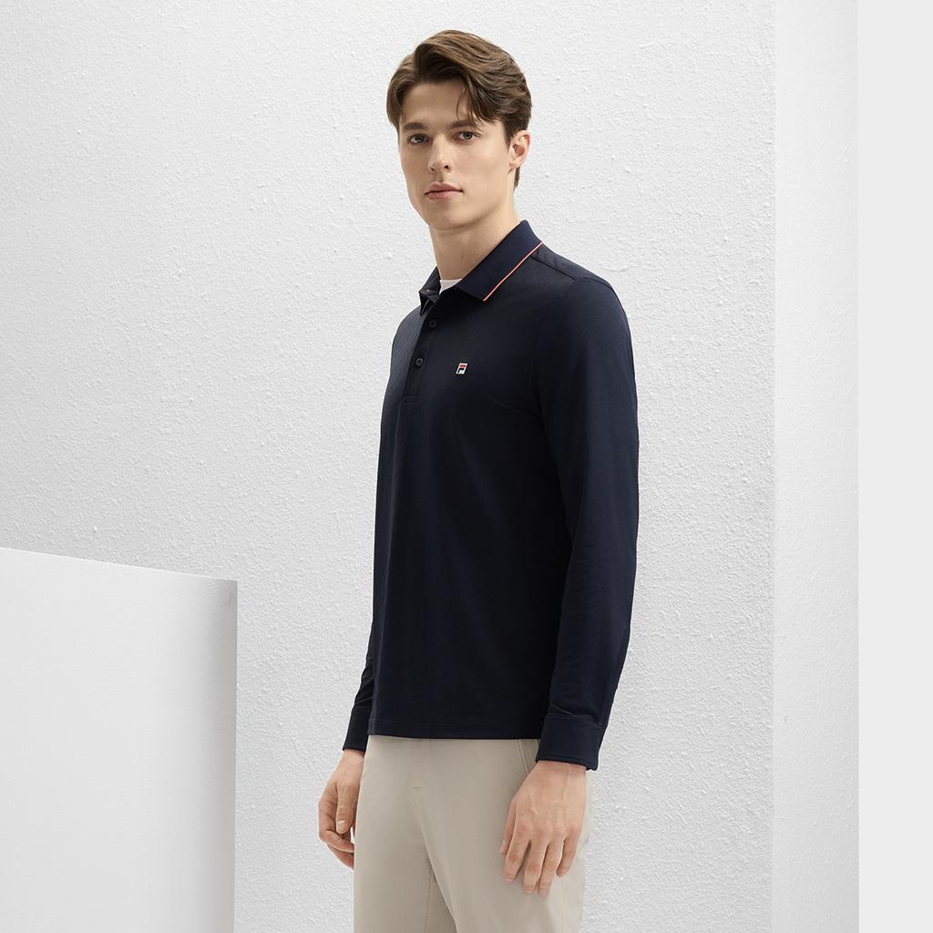 New FILA Polo Shirt Men's Legend Blue F11M431206FNV