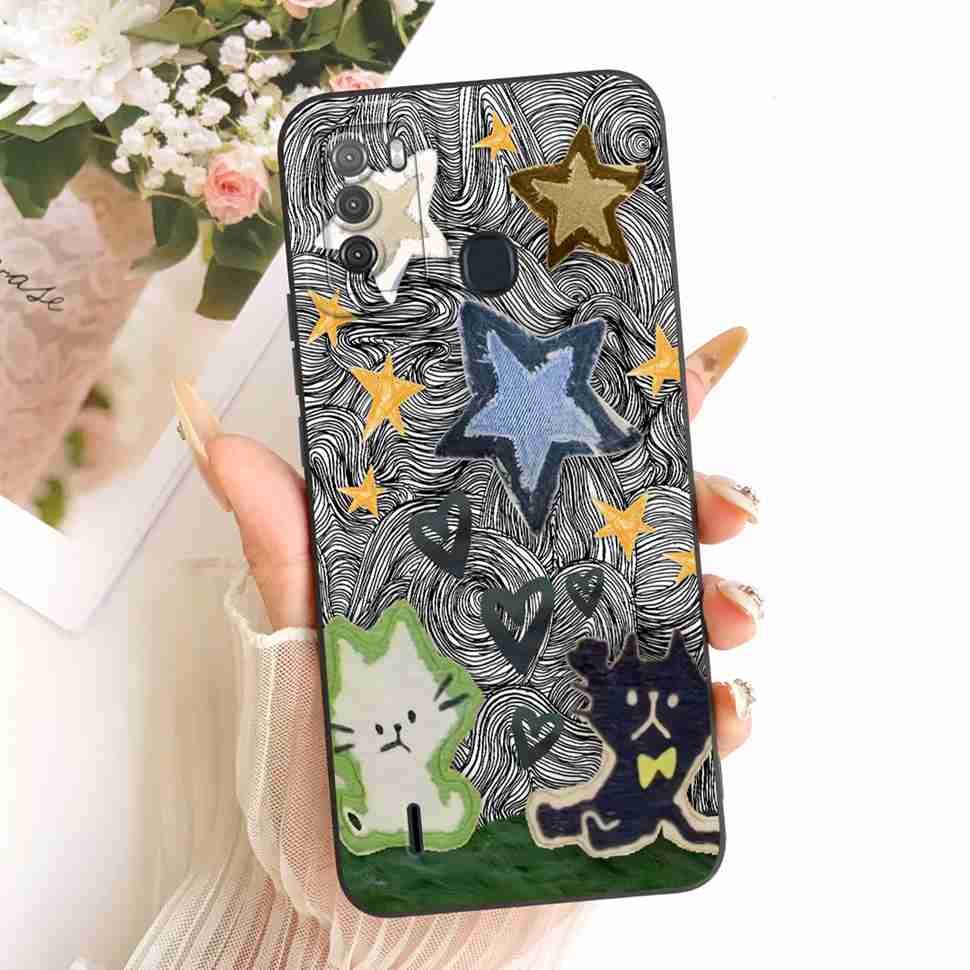 

For ITEL S16 Pro 2020 Casing Petty Butterfly Painted Soft Silicone Phone Case For ITEL S 16 S16 Back Cover Fundas Coque Capa Itel S16