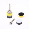 1/2/3Inch Hook And Loop Sanding Pad Kit 2Pcs With 1/4 Inches Shank Drill Attachment And Soft Foam Layer Buffering Pad