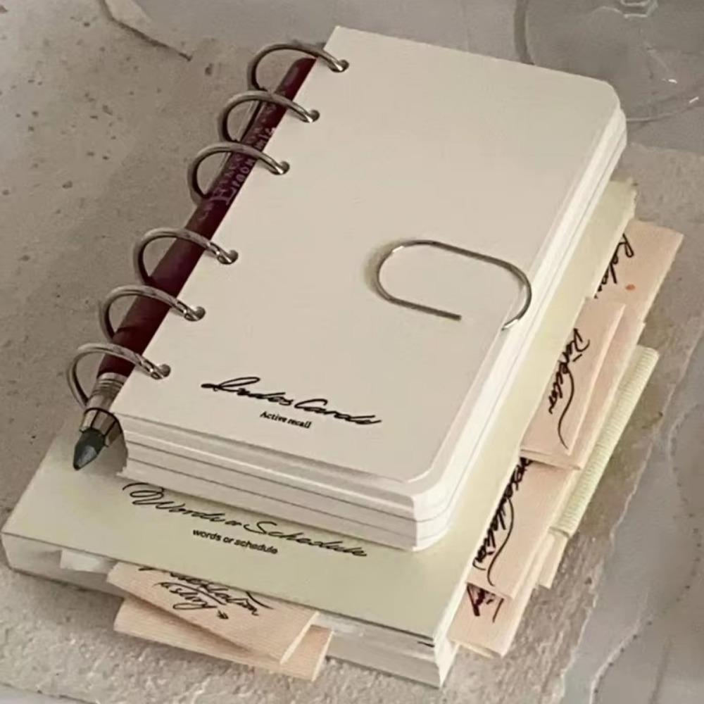 

Чистый блокнот с отрывными листами формата А7, папки-переплеты, простой учебный блокнот, принадлежности для студентов