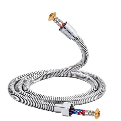1 Piece Bathroom Accessories Shower Pipe Extension Soft Stainless Steel Braided Inner Tube 1.5/2M Long Flexible Shower Hose
