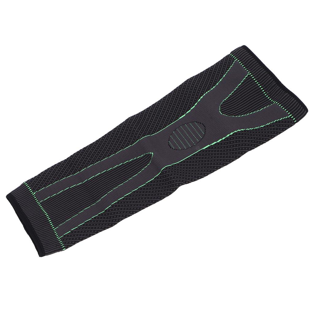 Compression Knee Support Sleeve AntiSlip Nylon Knee Guard Sleeve Exercise Knee Protector(L )