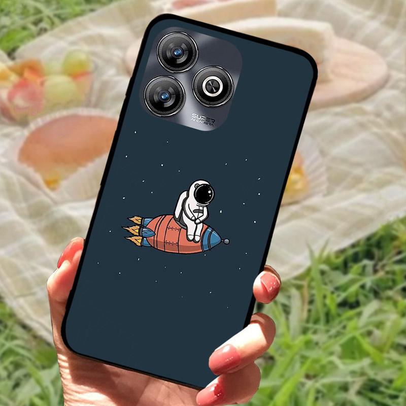 Für ZTE Blade V60 Smart A75 4G Hülle V60Smart Cool Wolf Löwe Silikon Weiches TPU Handyhülle Für ZTE BladeA75 4G Stoßfeste Bumper