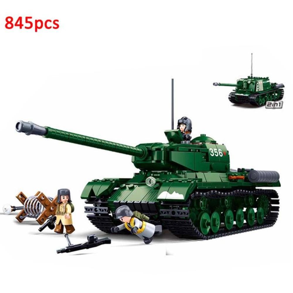 Militär ww2 Kanone Sturmpanzer Kampfpanzer Auto LKW Armee Waffe Bausteinsets Modell König Kinderspielzeug Geschenk
