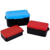 Portable Live Fishing Bait Box with Handle Double-Layer Fishing Lure Bait Carrying Case Fishing Tackle Maggot Worm Earthworm Fishing
