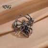 Spider Lapel Pin Rhinestone Brooch for Men Women, Shape Alloy Oxidation Resistant Pin, Sweater Cardigan Coat Clothing Accessories, Halloween