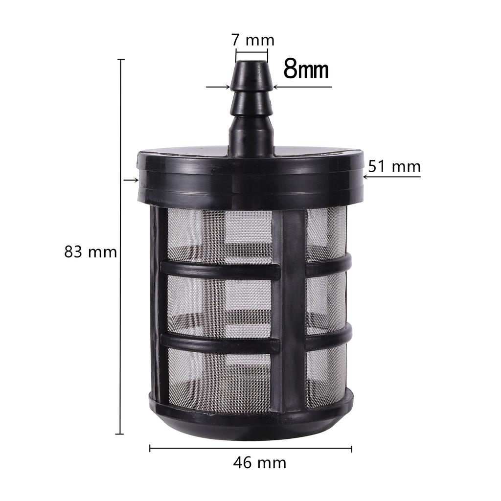 4/7/8/10/11/12/13mm Hose Drip Irrigation Filter Metal Mesh Mesh Garden Agriculture Irrigation Filter Watering Pipe Fittings