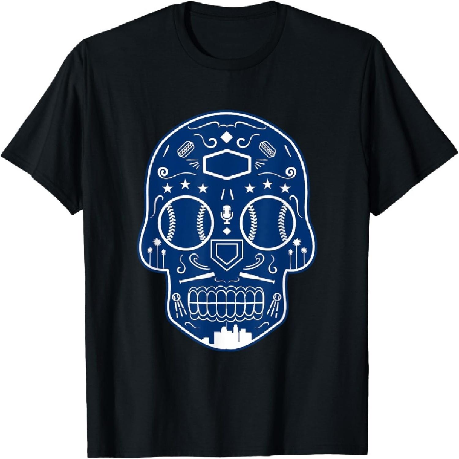 Los Angeles Sugar Skull T-Shirt S