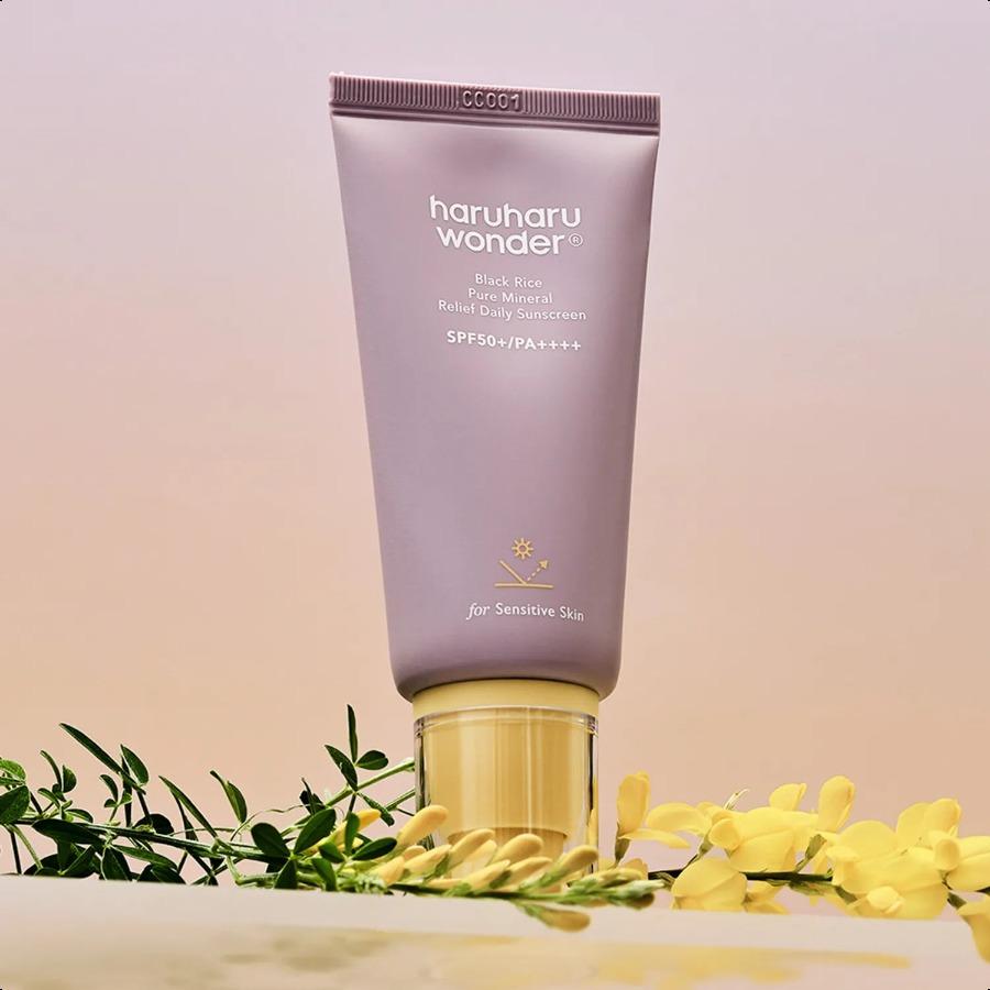Haruharu wonder Black Rice Pure Mineral Relief Daily Sunscreen 50mL Daily Sunscreen 50mL