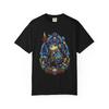 Stained Glass Pufferfish Knight T-shirt Graphic Printed Graphic T Shirts Short Sleeve Ropa Hombre