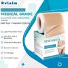 Silicone Scar Tape Reusable Sheet Scars Burns Tummy Chin Keloid Medi Grade for C-section - Cut To Size, 60 Inch