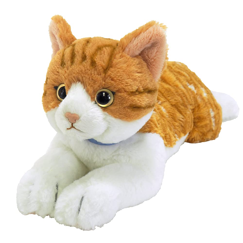 Sunlemon Lap Cat Chashiro Medium 47 x 16 x 18cm Plush Animal P-7802