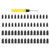 Tire Repair Screws Vacuum Tire Repair Kits Rubber Nails With Screwdriver Wheel Plugs Puncture Tool Studs For Auto Car Truck