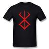 Berserk Rune Warrior Norse Mythology Symbol Cursed TShirt 100 Cotton ONeck Summer Short Sleeve Casual Mens Tshirt Size S3XL