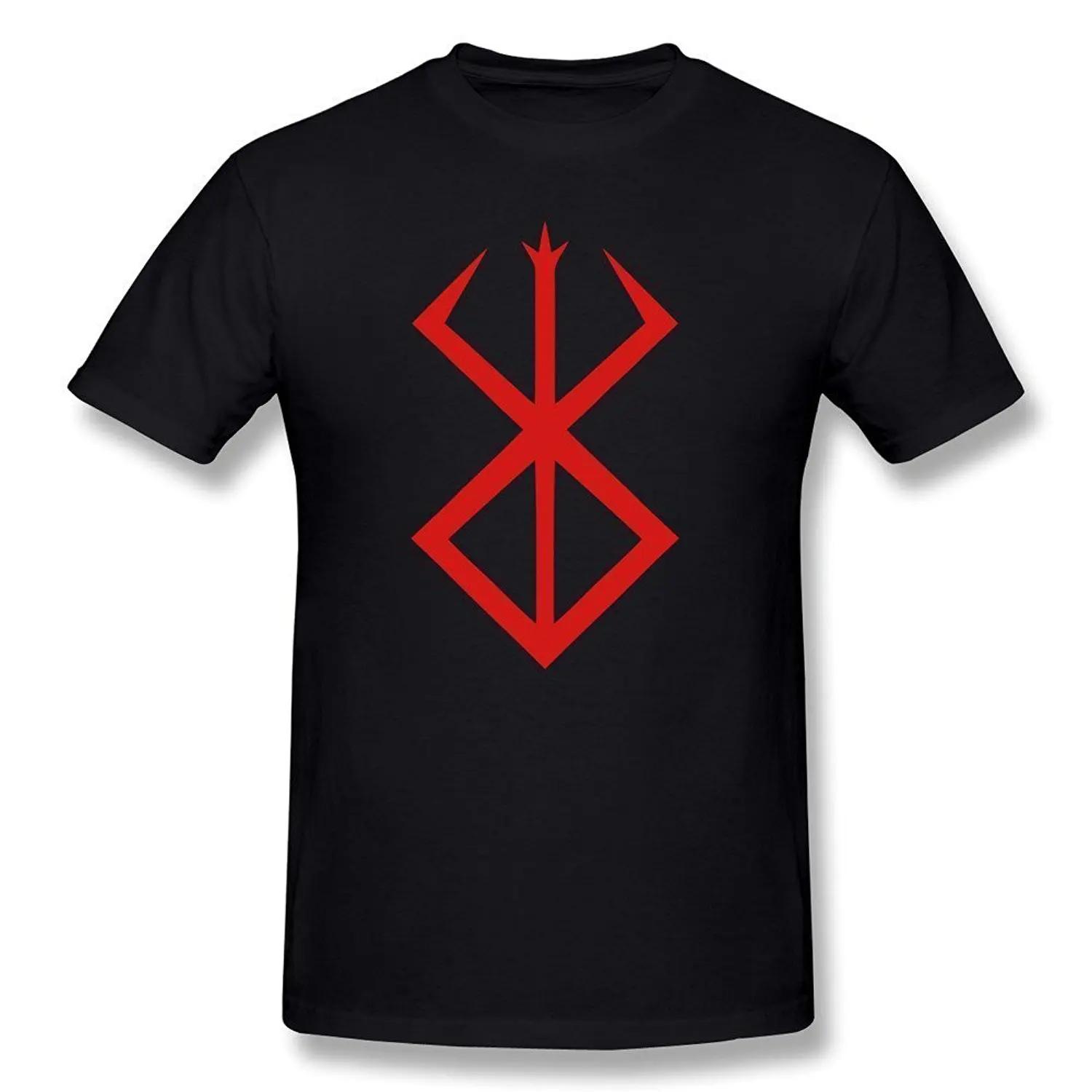

Berserk Rune Warrior Norse Mythology Symbol Cursed TShirt 100 Cotton ONeck Summer Short Sleeve Casual Mens Tshirt Size S3XL S