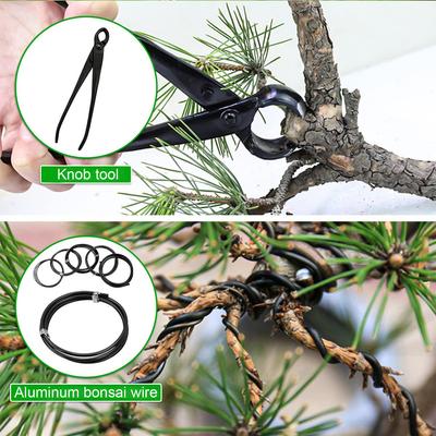 16 PCS Gardening Bonsai Pruning Tool Set Home Garden Outdoor Multifunctional Cutter Set Practical Hardware Tool Set