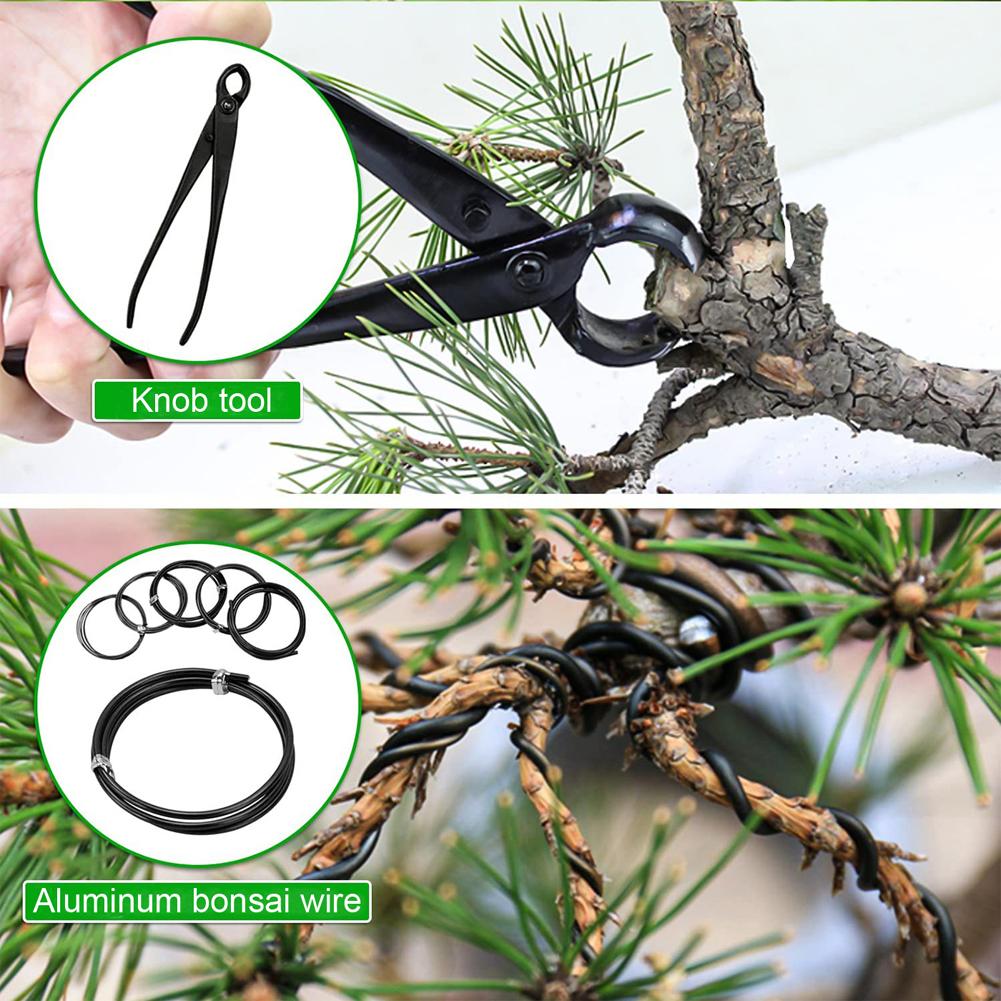 16 PCS Gardening Bonsai Pruning Tool Set Home Garden Outdoor Multifunctional Cutter Set Practical Hardware Tool Set