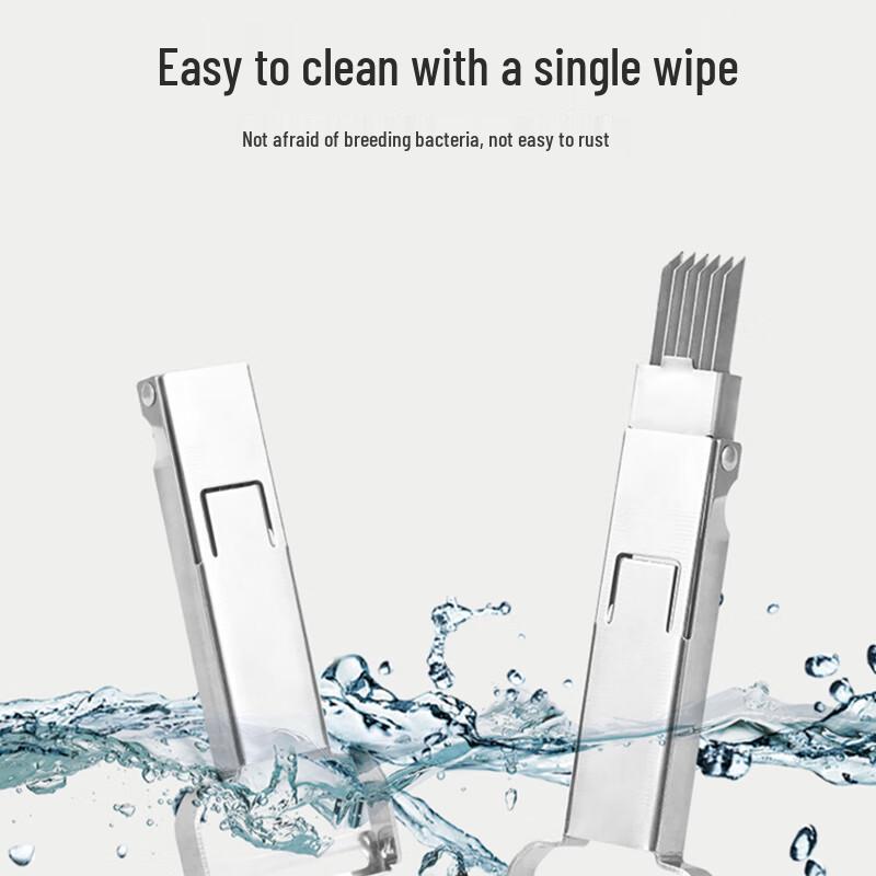 5-teiliges Edelstahl-Multifunktionsschäler-Set