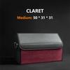Car Suede Trunk Organizer Large Capacity Leather Foldable Storage Box Portable Multifunctional Tool Organizer Car Accessories