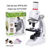 Microscop Biologic HD de Mare Putere pentru Studenți - Jucărie Științifică Educațională cu Suport pentru Telefon