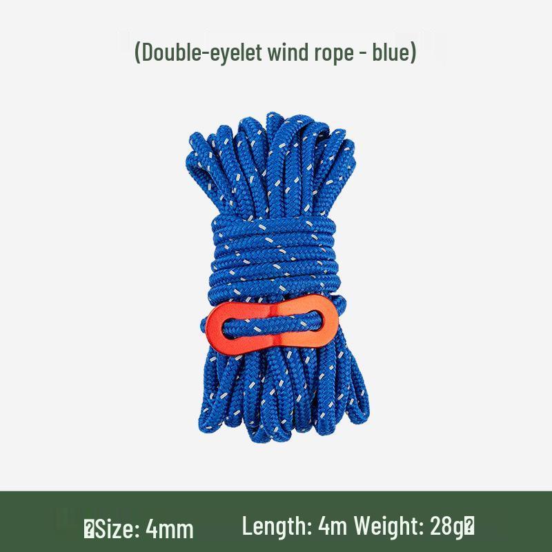 

Yunming Thickened Adjustable Tent & Canopy Guy Line (4mmx4m)