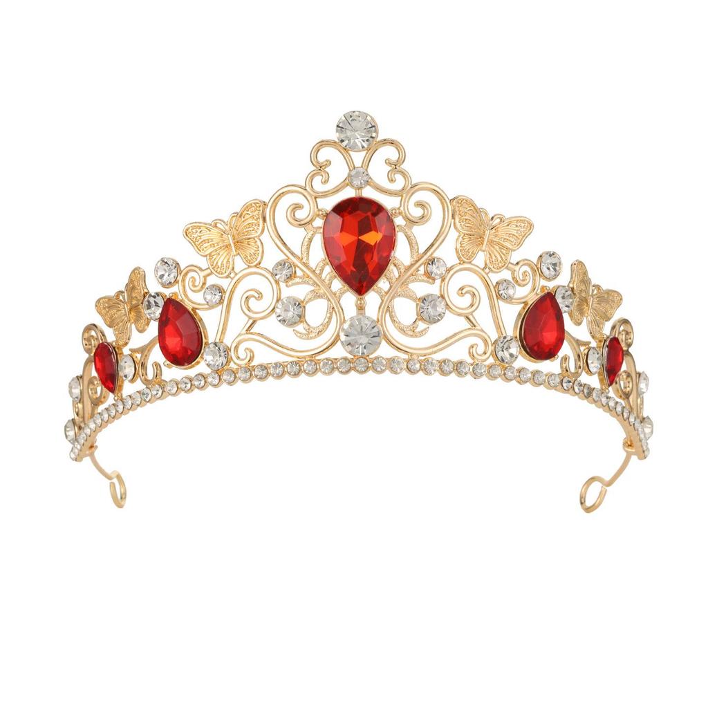 European Luxury Bridal Headdress: Wedding & Party Crown Headwear