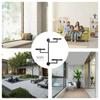 Waterproof Rotating window plant stand Creative Wall plant support  Wall