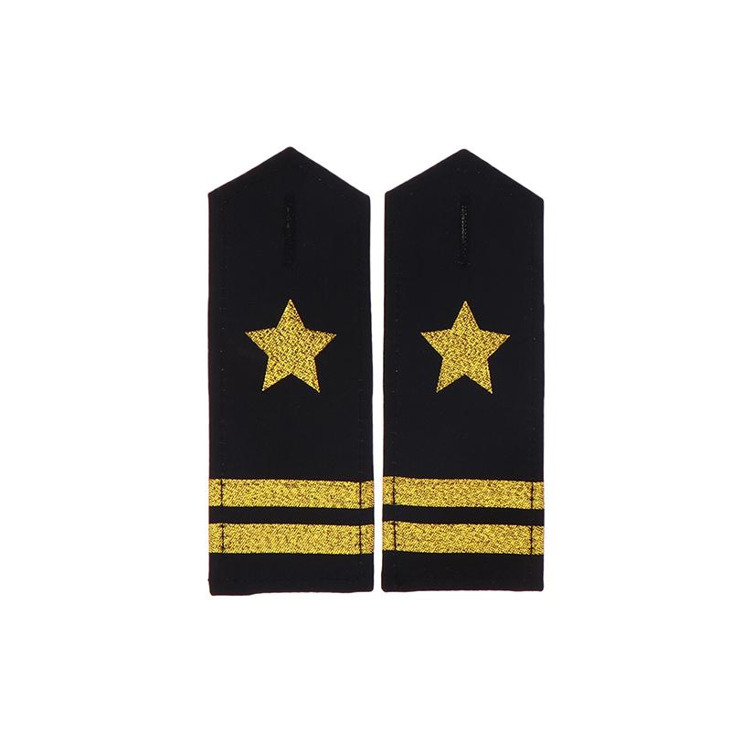 

1 Пара Декор для одягу Еполети Пентаграма Еполет Професійний Еполет для пілотської уніформи Ремесло Наплічні знаки DIY Аксесуари