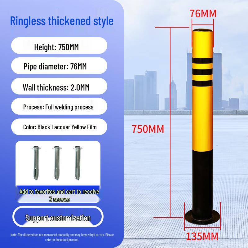 

Reflective Fixed Parking Bollard