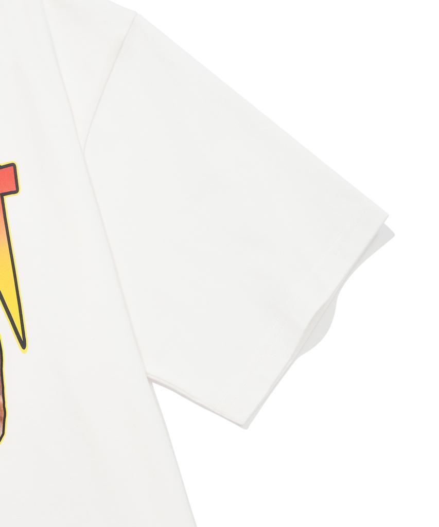 FALLETT Nero Band Short Sleeve T-Shirt White