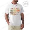 Summer Casual Tshirt Cassette Tape Music 80s Retro Old School Playlist T-shirt Fashion Fitness Tops Tshirt Hip Hop Streetwear