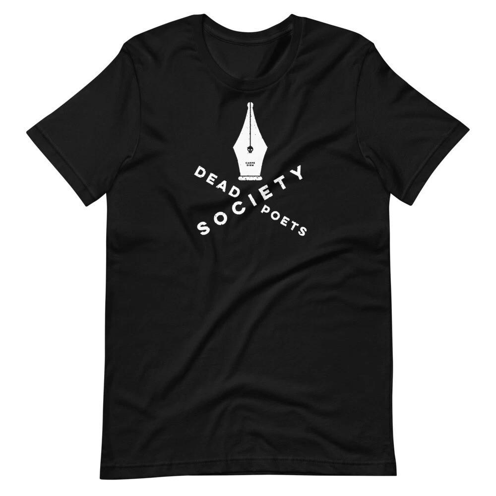 

DEAD POETS SOCIETY Film Black Tee Short-Sleeve Unisex BL1632 Unisex T-Shirt XXXL