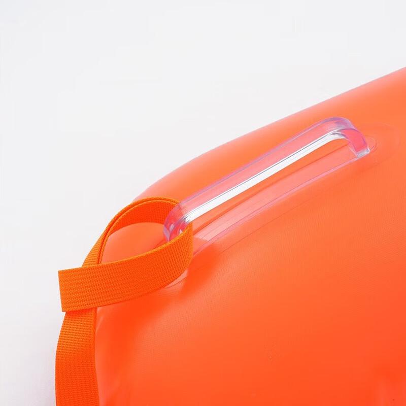 WEZHO Fluorescent Green Safety Swim Buoy with Storage