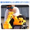 Set of 3 Excavator and Bulldozer Toys, Working Vehicles, Sand Play Set with Dump Truck and Sandbox (Yellow)