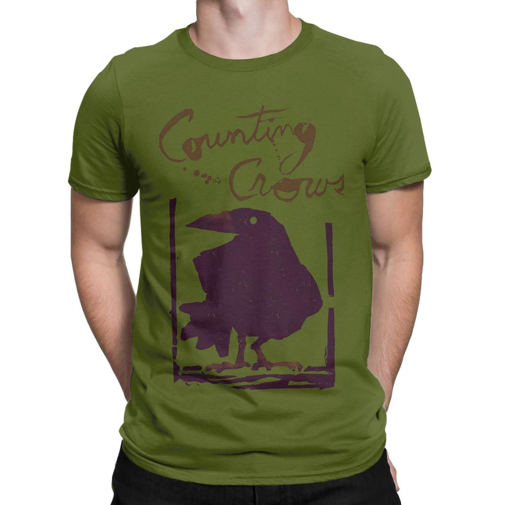 Counting Crows Classic Funny 100 Cotton Tshirt Counting Crows Tees Tops For Unisex